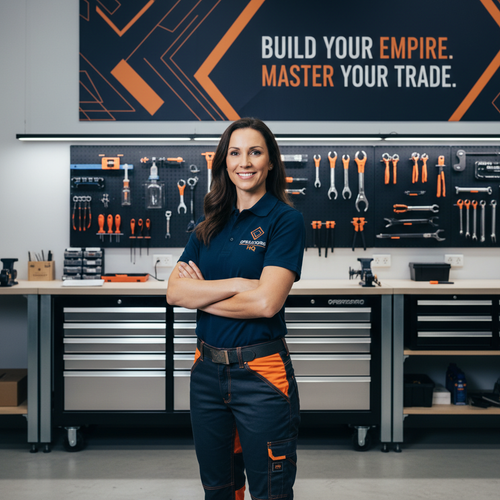 Confident service business operator - Operators HQ Training Program